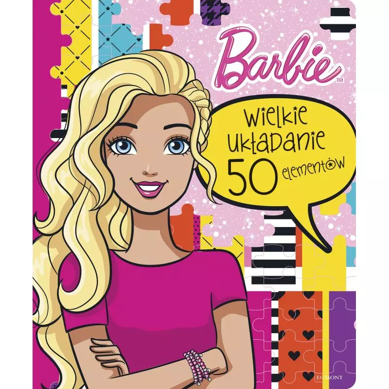 BARBIE WIELKIE UKŁADANIE 50 ELEMENTÓW - Egmont