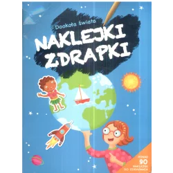 NAKLEJKI ZDRAPKI. DOOKOŁA ŚWIATA - Yoyo Books