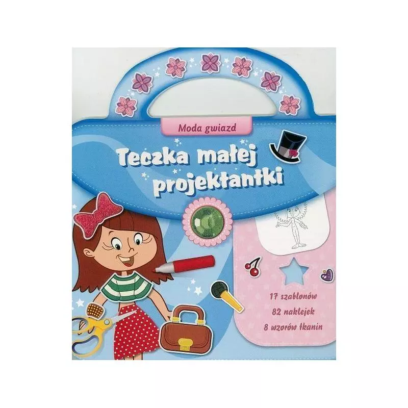 MODA GWIAZD TECZKA MAŁEJ PROJEKTANTKI - Yoyo Books