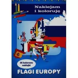 FLAGI EUROPY NAKLEJAM I KOLORUJĘ - Olesiejuk