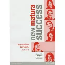 MATURA SUCCESS NEW INTERMEDIATE WORKBOOK + CD Lindsay White, Rod Fricker, Dominika Chandler, Peter Moran - Pearson