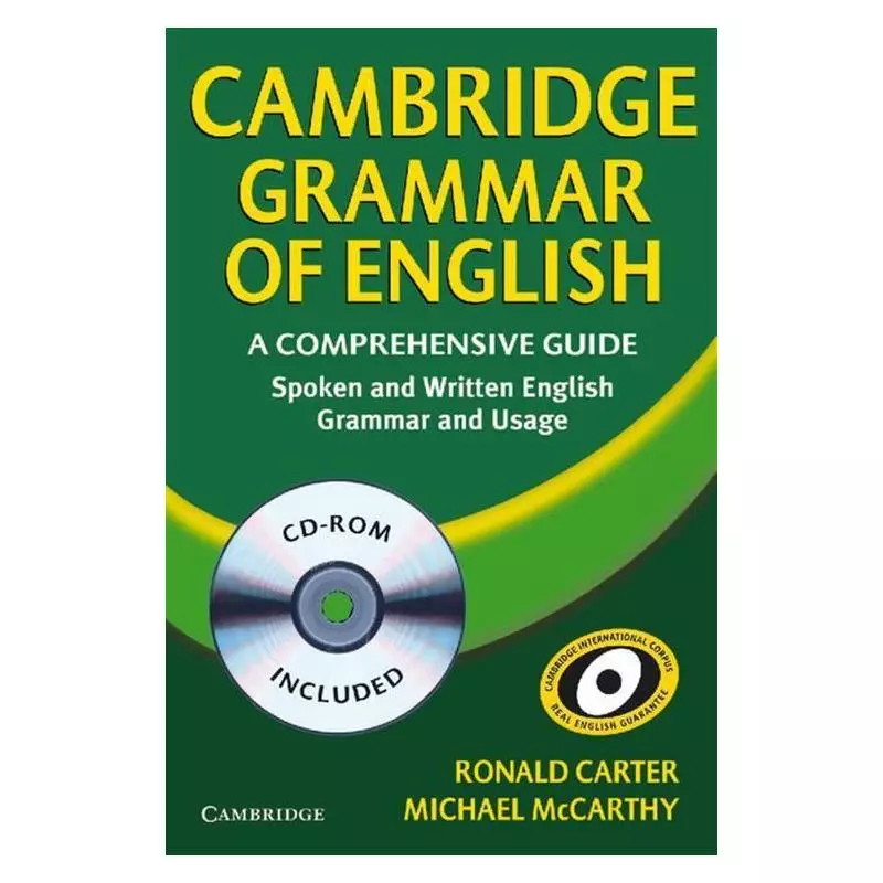 CAMBRIDGE GRAMMAR OF ENGLISH + CD - Cambridge University Press