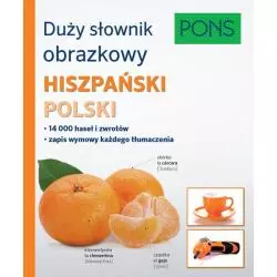 DUŻY SŁOWNIK OBRAZKOWY HISZPAŃSKI POLSKI - Pons