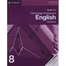 CAMBRIDGE CHECKPOINT ENGLISH WORKBOOK 8 Marian Cox - Cambridge University Press