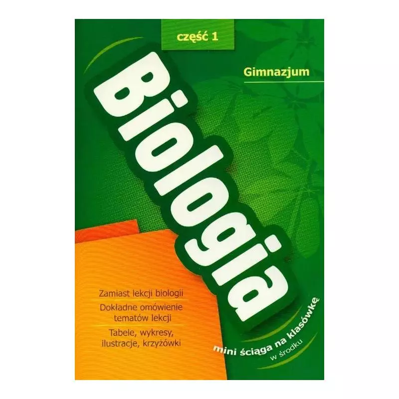 BIOLOGIA 1 GIMNAZJUM - Greg