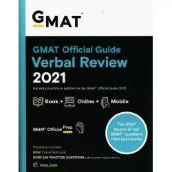 GMAT OFFICIAL GUIDE VERBAL REVIEW 2021, BOOK + ONLINE QUESTION BANK - Wiley