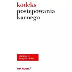 KODEKS POSTĘPOWANIA KARNEGO Agnieszka Kaszok - od.nowa