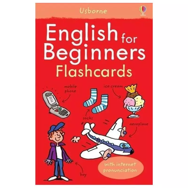 ENGLISH FOR BEGINNERS FLASHCARDS - Usborne