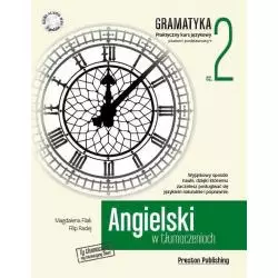 ANGIELSKI W TŁUMACZENIACH GRAMATYKA 2 POZIOM A2 + CD Magdalena Filak - Preston Publishing