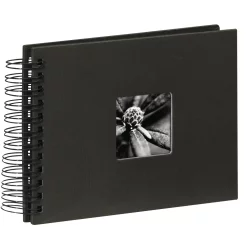 ALBUM NA ZDJĘCIA WKLEJANE FINE ART 50 STRON CZARNY 24 X 17CM II GATUNEK - Hama