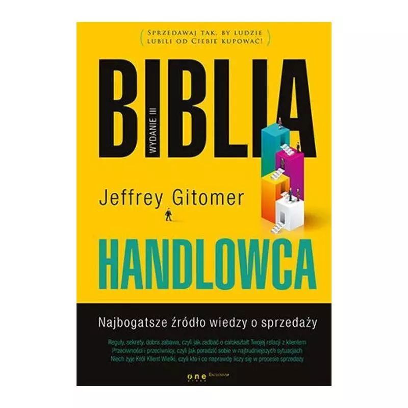 BIBLIA HANDLOWCA NAJBOGATSZE ŹRÓDŁO WIEDZY O SPRZEDAŻY Jeffrey Gitomer - Onepress