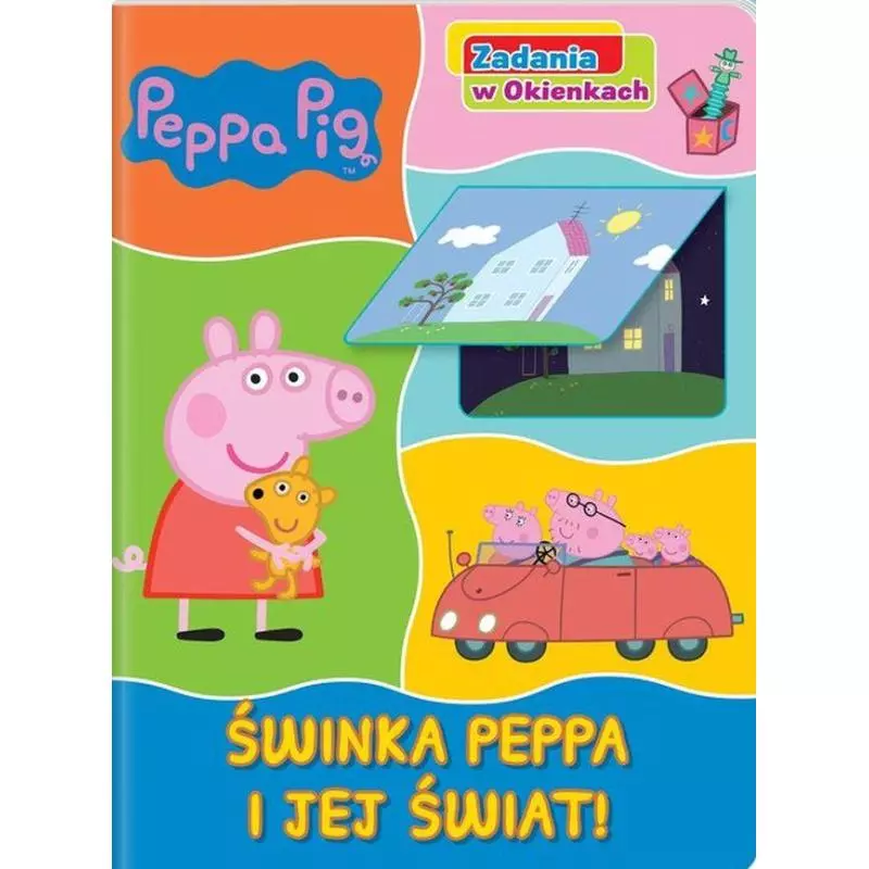 ŚWINKA PEPPA I JEJ ŚWIAT ZADANIA W OKIENKACH - Media Service Zawada