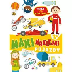 POJAZDY. MAXI NAKLEJKI 5+ - Olesiejuk