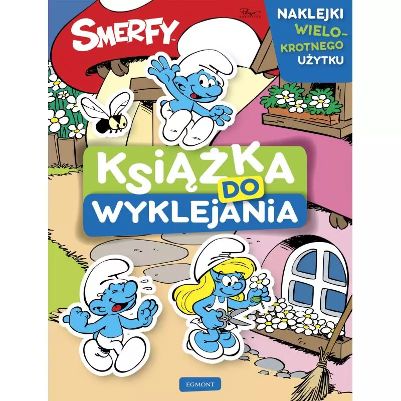 SMERFY KSIĄŻKA DO WYKLEJANIA - Harperkids