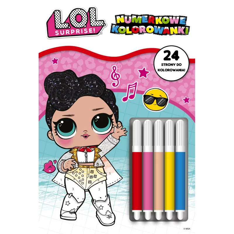 L.O.L. SURPRISE! NUMERKOWE KOLOROWANKI - Media Service Zawada L.O.L. SURPRISE! NUMERKOWE KOLOROWANKI - Media Service Zawada