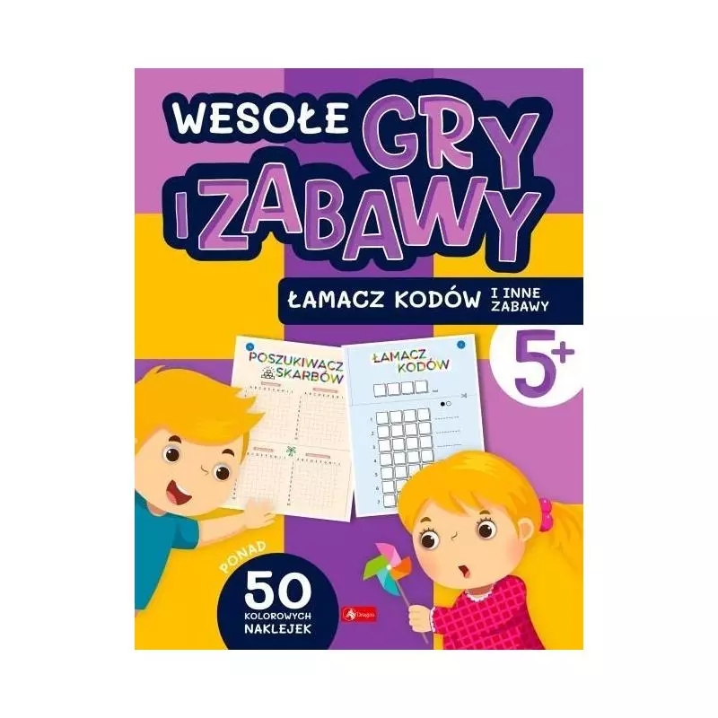 WESOŁE GRY I ZABAWY ŁAMACZ KODÓW I INNE ZABAWY 5+ - Dragon
