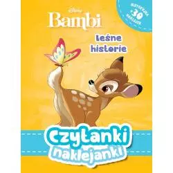 DISNEY BAMBI CZYTANKI NAKLEJANKI 3+ - Olesiejuk