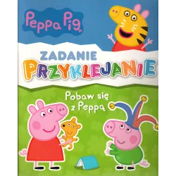 ŚWINKA PEPPA ZADANIE PRZYKLEJANIE POBAW SIĘ Z PEPPĄ - Media Service Zawada