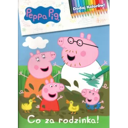 ŚWINKA PEPPA DODAJ KOLORÓW CO ZA RODZINKA - Media Service Zawada