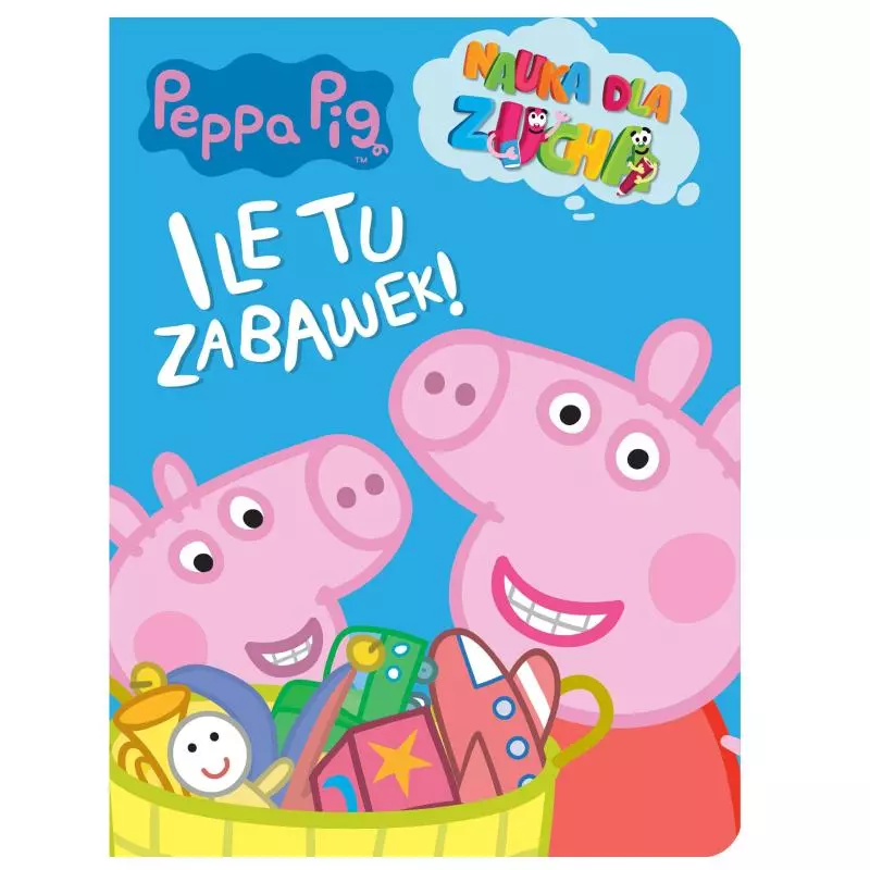 ŚWINKA PEPPA NAUKA DLA ZUCHA ILE TU ZABAWEK 18M+ - Media Service Zawada