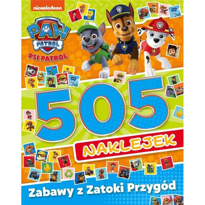 PSI PATROL 505 NAKLEJEK ZABAWY Z ZATOKI PRZYGÓD - Media Service Zawada