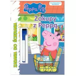 ŚWINKA PEPPA ZADANIA DO ŚCIERANIA ZAKUPY Z PEPPĄ - Media Service Zawada