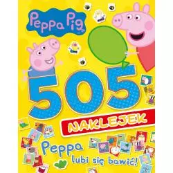 ŚWINKA PEPPA 505 NAKLEJEK PEPPA LUBI SIĘ BAWIĆ! - Media Service Zawada