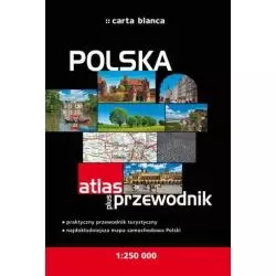 POLSKA ATLAS + PRZEWODNIK - Carta Blanca