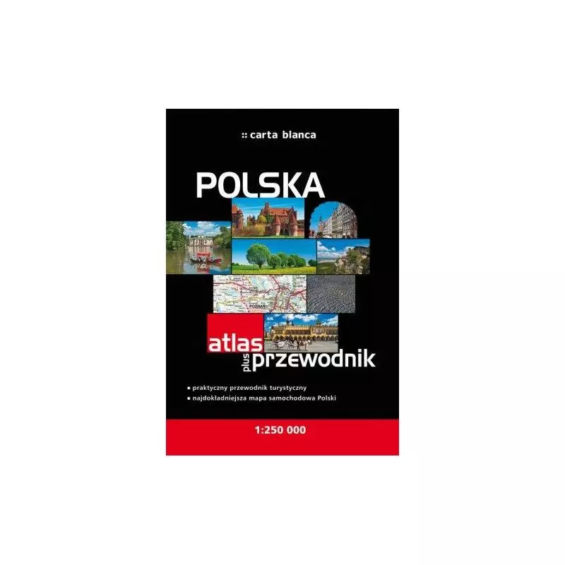 POLSKA ATLAS + PRZEWODNIK - Carta Blanca