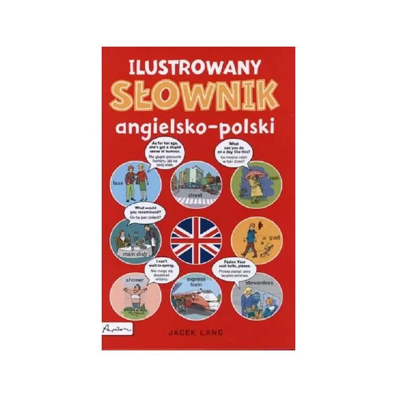 ILUSTROWANY SŁOWNIK ANGIELSKO-POLSKI Jacek Lang - Papilon