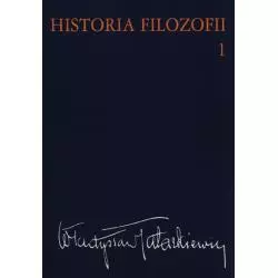 FILOZOFIA STAROŻYTNA I ŚREDNIOWIECZNA. HISTORIA FILOZOFII 1 - PWN