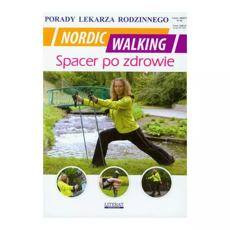 NORDIC WALKING SPACER PO ZDROWIE PORADY LEAKARZA RODZINNEGO - Literat