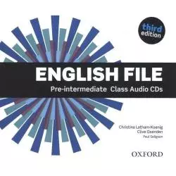 ENGLISH FILE PRE-INTERMEDIATE CLASS AUDIO CD Christina Latham-Koenig - Oxford University Press