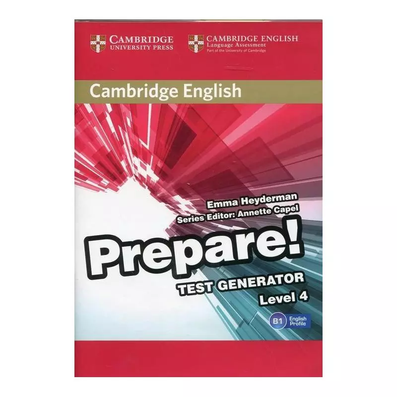 CAMBRIDGE ENGLISH PREPARE! 4 TEST GENERATOR CD-ROM - Cambridge University Press