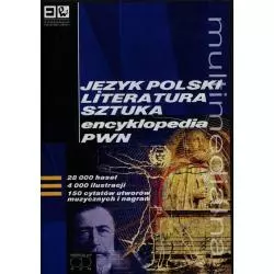 JĘZYK POLSKI LITERATURA SZTUKA ENCYKLOPEDIA CD-ROM - PWN