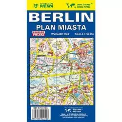 BERLIN PLAN MIASTA 1:30 000 - Piętka