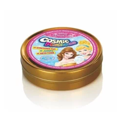 KOSMICZNA PLASTELINA BŁĘKITNA Z BROKATEM KSIĘŻNICZKI - Astra