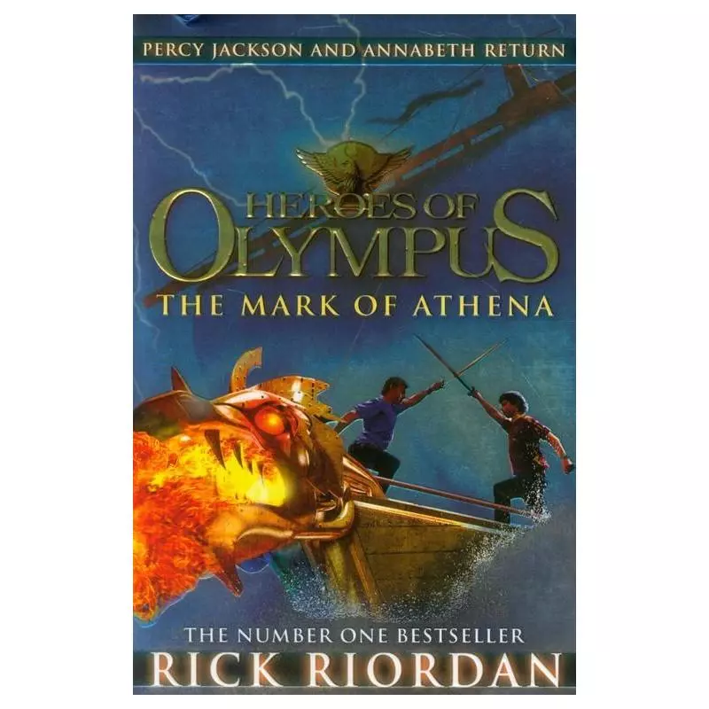THE MARK OF ATHENA HEROES OF OLYMPUS Rick Riordan - Puffin Books
