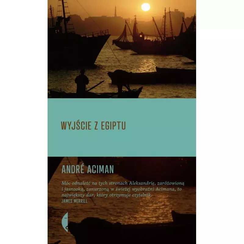 WYJŚCIE Z EGIPTU Andre Aciman - Czarne