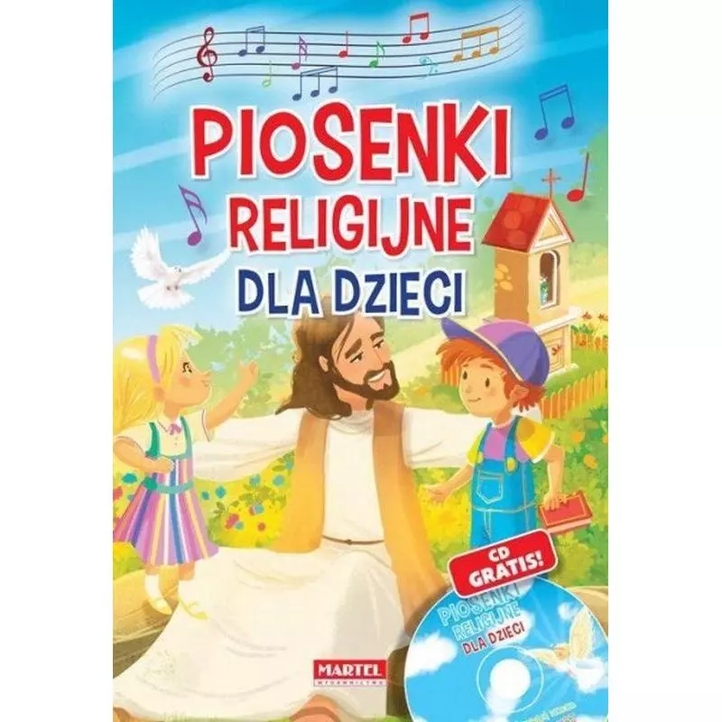 PIOSENKI RELIGIJNE DLA DZIECI + CD - Martel