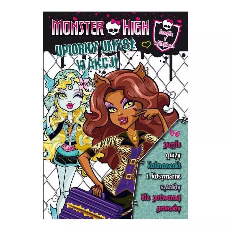 UPIORNY UMYSŁ W AKCJI MONSTER HIGH - Egmont UPIORNY UMYSŁ W AKCJI MONSTER HIGH - Egmont
