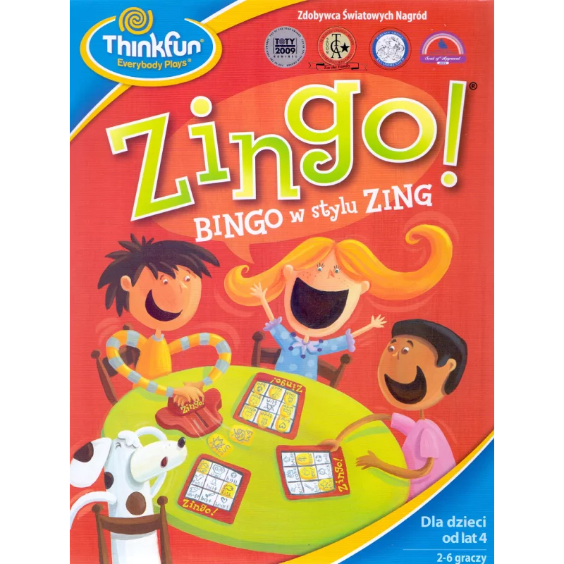 ZINGO! BINGO W STYLU ZING 4+ - Thinkfun