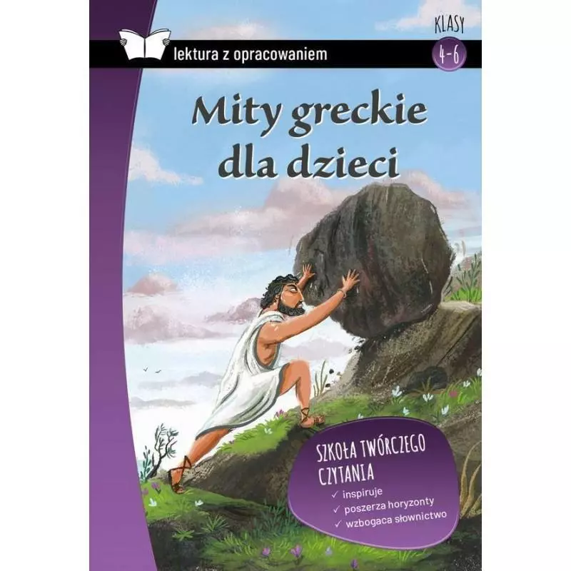 MITY GRECKIE DLA DZIECI LEKTURA Z OPRACOWANIEM - SBM