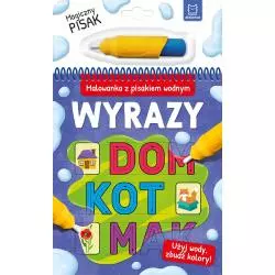 WYRAZY. MALOWANKA Z PISAKIEM WODNYM 4+ - Aksjomat