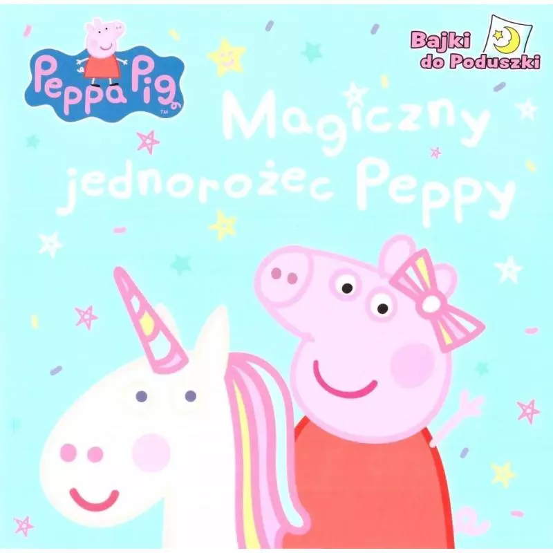 ŚWINKA PEPPA MAGICZNY JEDNOROŻEC PEPPY BAJKI DO PODUSZKI - Media Service Zawada