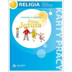 RELIGIA JESTEŚMY W RODZINIE PANA JEZUSA KARTY PRACY DLA KLASY 1 SZKOŁY PODSTAWOWEJ Jan Szpet - Święty Wojciech wydawnictwo