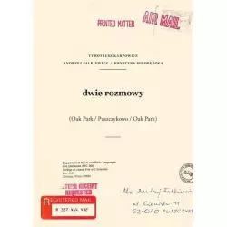 DWIE ROZMOWY Andrzej Falkiewicz, Krystyna Miłobędzka, Tymoteusz Karpowicz - 