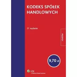 KODEKS SPÓŁEK HANDLOWYCH - Wolters Kluwer