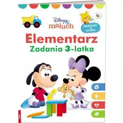 DISNEY MALUCH ELEMENTARZ ZADANIA 3-LATKA - Ameet