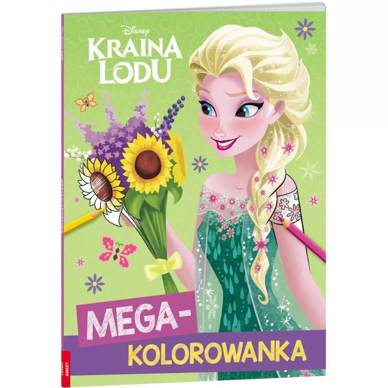 DISNEY KRAINA LODU MEGAKOLOROWANKA - Ameet